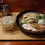 がふうあん - 煮干の冷やし細つけ