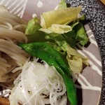 がふうあん - 煮干の冷やし細つけ