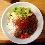 がふうあん - グリーンカレーまぜそば