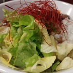 がふうあん - グリーンカレーまぜそば