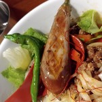 がふうあん - グリーンカレーまぜそば