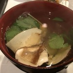 勇ずし - 松茸のお吸い物