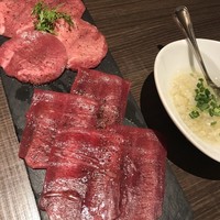 原宿焼肉 KINTAN - タン食べ比べ