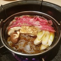 焼肉 銀座コバウ 特別室 - 黒毛和牛　すき焼き