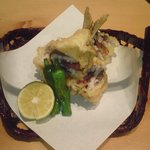 鰯の梅肉大葉つつみ揚げ