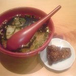 鯖へしこ茶漬け