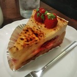 コーヒーと紅茶とケーキの店 カンタベリ カフェ - [料理] フランボアーズのシブースト 全景♪ｗ