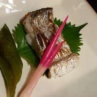 すし縁 - 太刀魚の塩焼き ～ 新生姜和え