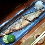 いかやき やまげん - さんま塩焼き
