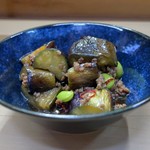 家庭料理 小川 - なす肉そぼろ