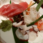 かんむら - お刺身３点盛合せ　750円