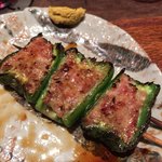 鳥茂 - ピーマン肉詰め