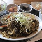 韓国家庭料理 炭火焼肉 しんちゃん - プルコギ焼きうどんセット