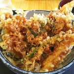 手打ち蕎麦 神楽坂 - 天丼(あっぷ)