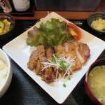 となりの食堂 - 一枚肉の生姜焼き