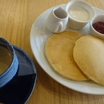 pancake&dining i.s.cafe - ハーフパンケーキ450