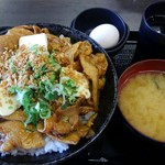 Densetsu No Sutadonya - ドロ濃バタぽん豚丼 肉飯増し