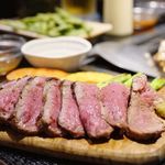 大阪家 - 牛かたまり肉の鉄板焼き