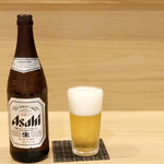 阿波座 なが友 - ビール中瓶(18.8月下旬)