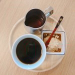 そのうちcafe SNC - わらび餅も味見させてもらいました