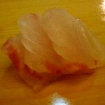 Sushi Kappou Hiraki - 鯛・・熟成度がいいですね。 