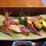 亀喜寿司 - 季節盛り合わせ