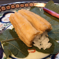 御料理 寺沢 - 穴子の蒸し寿司