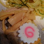 会津ラーメン 和 - 鶏チャーシューとメンマは美味