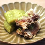 緒方 - 鰻の天ぷら・茄子の天ぷら