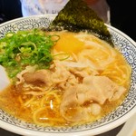 丸源ラーメン - 熟成醤油ラーメン　肉そば650円(税別)