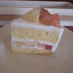 プレリュード - 桃のショートケーキ