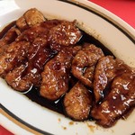 中国料理　王味 - 黒酢酢豚