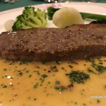 田沢湖ローズパークホテル - ステーキ