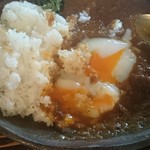 赤い屋根の喫茶店 駅舎 - 