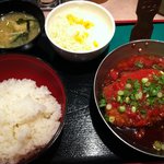 祭太鼓 阪急三番街店 - 冷やしトマトカツ丼セット