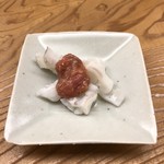 鮨おばな - 新いか 鯛酒盗