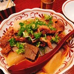 米福 - 和牛すじ大根＠850円