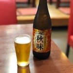 宇都宮餃子館 - キリン一番搾り 瓶ビール（580円）