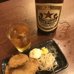 立ち呑み くにし - ヒレトンカツ