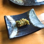 そば処 平石亭 - サービスのふきのとう味噌