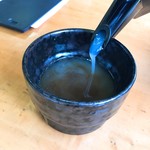 そば処 平石亭 - 蕎麦湯