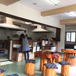 そば処 平石亭 - 店内