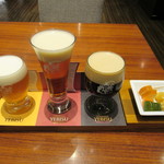 ヱビスビール記念館 - 飲み比べセット