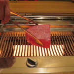 お肉屋 けいすけ 三男坊 - 高森和牛の極上塊焼き（くりみの塊肉 330g）