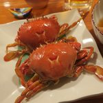 魚正 - カニ食べました