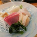 魚正 - お造りです