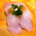 魚さばき回転寿司 大まる - コチ￥150　2018.7.14