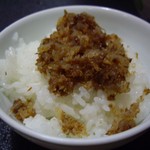 一粒 - こんにゃくの鰹風ご飯