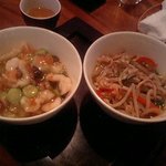 ナチュラルチャイニーズ 樹麻 - 伊勢海老入り鮑汁のあんかけ炒飯