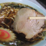 まつふじ - しっかりとしたチャーシュー